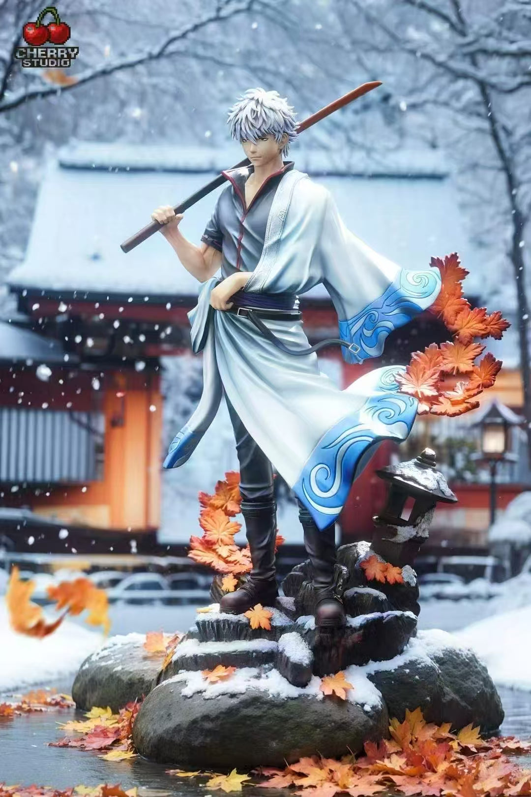 Gintama Cherry Studio Gintoki Sakata Resin Statue