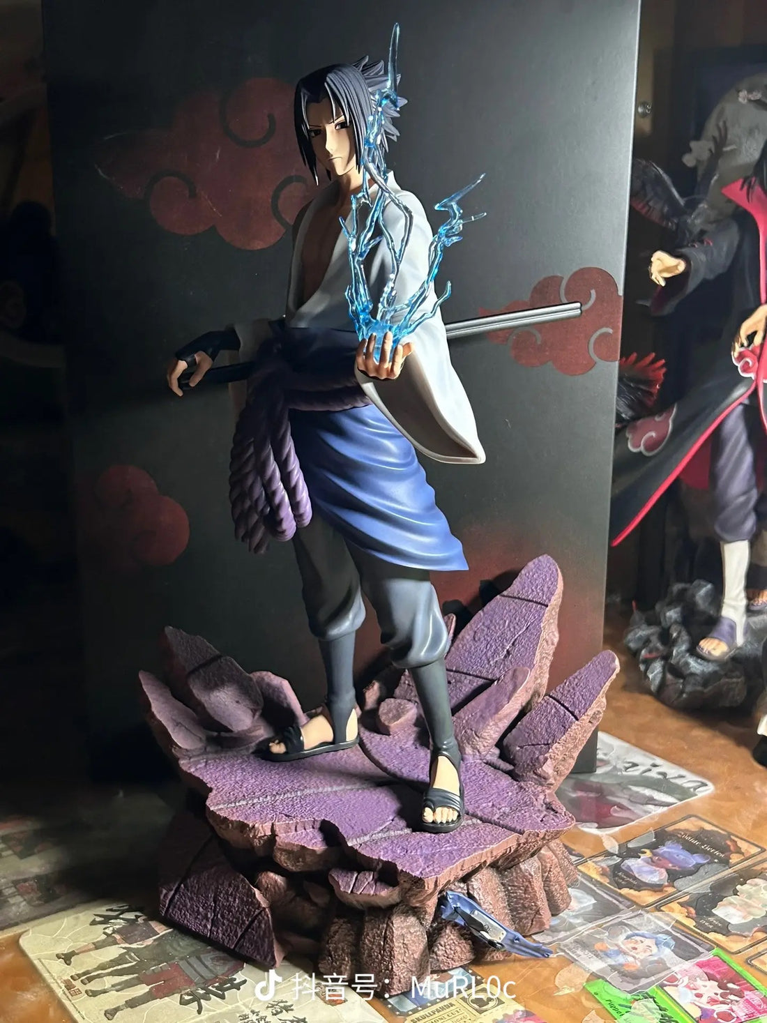 Naruto Chocobo Studio Uchiha Sasuke Orochimaru Outfit Resin Statue