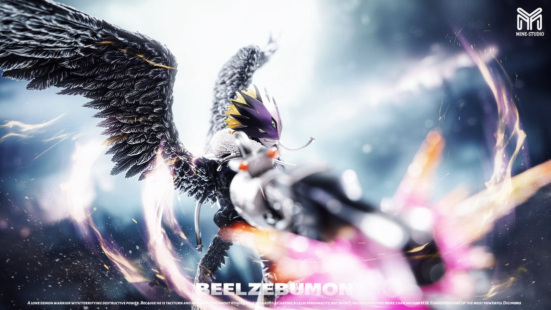 Digimon MINE Studio Beelzebumon EX Resin Statue