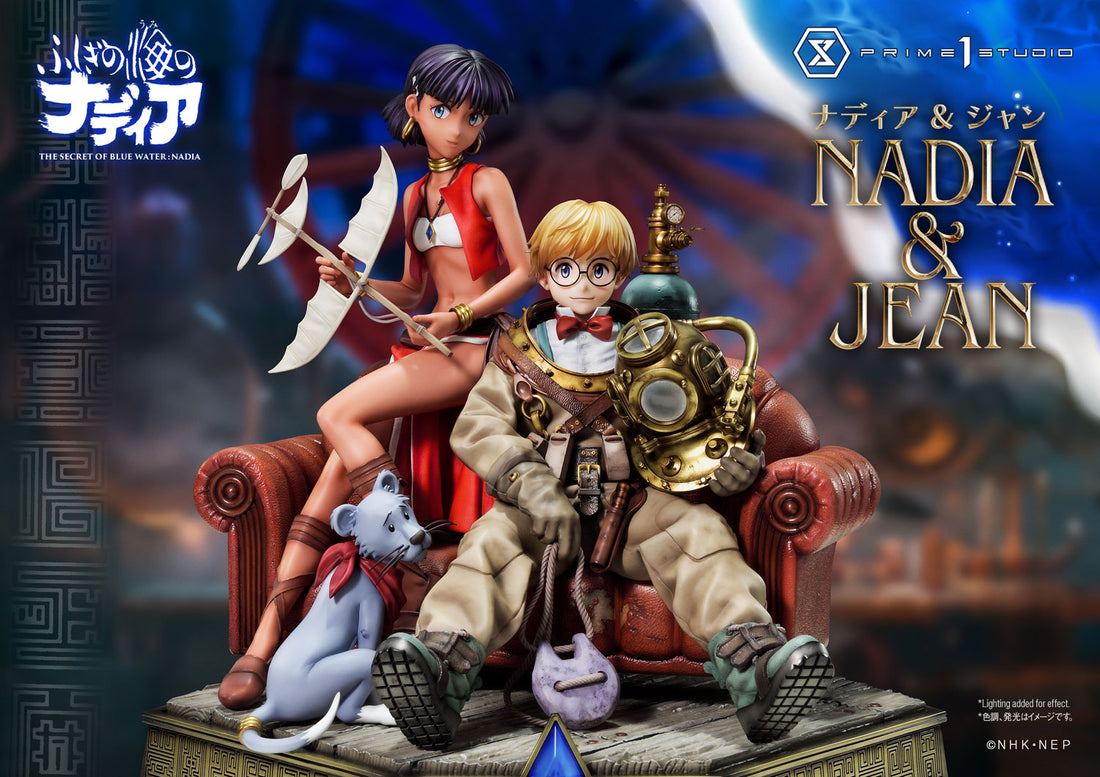 The Secret of Blue Water Prime 1 Studio Nadia x Jean Licensed Resin Statue