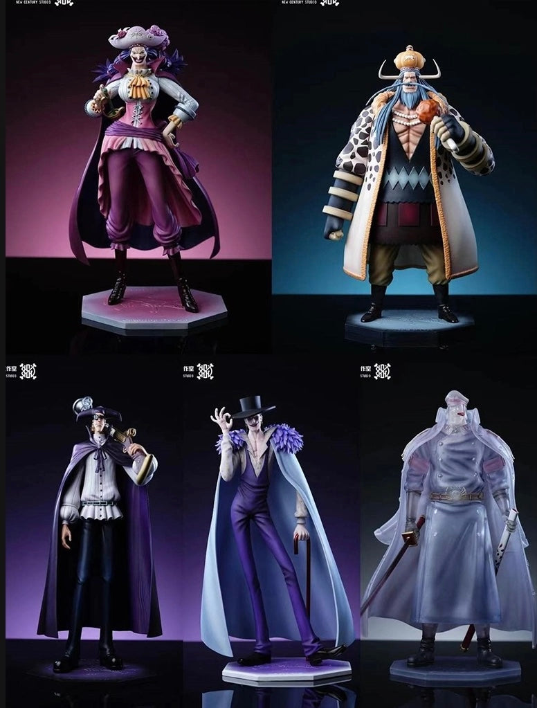 One Piece New Century Studio Blackbeard Pirates Set Avalo Pizarro