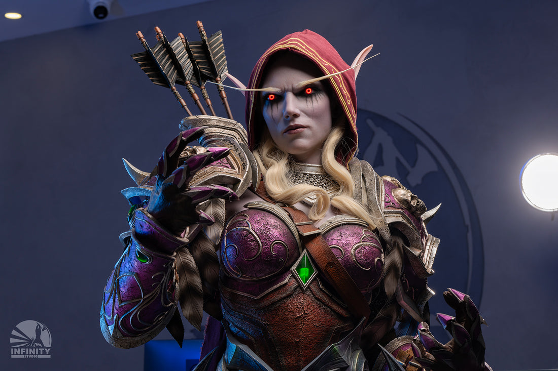 World of WarCraft Infinity × Blizzard Studios Sylvanas Windrunner Life Size Bust Licensed Resin Statue