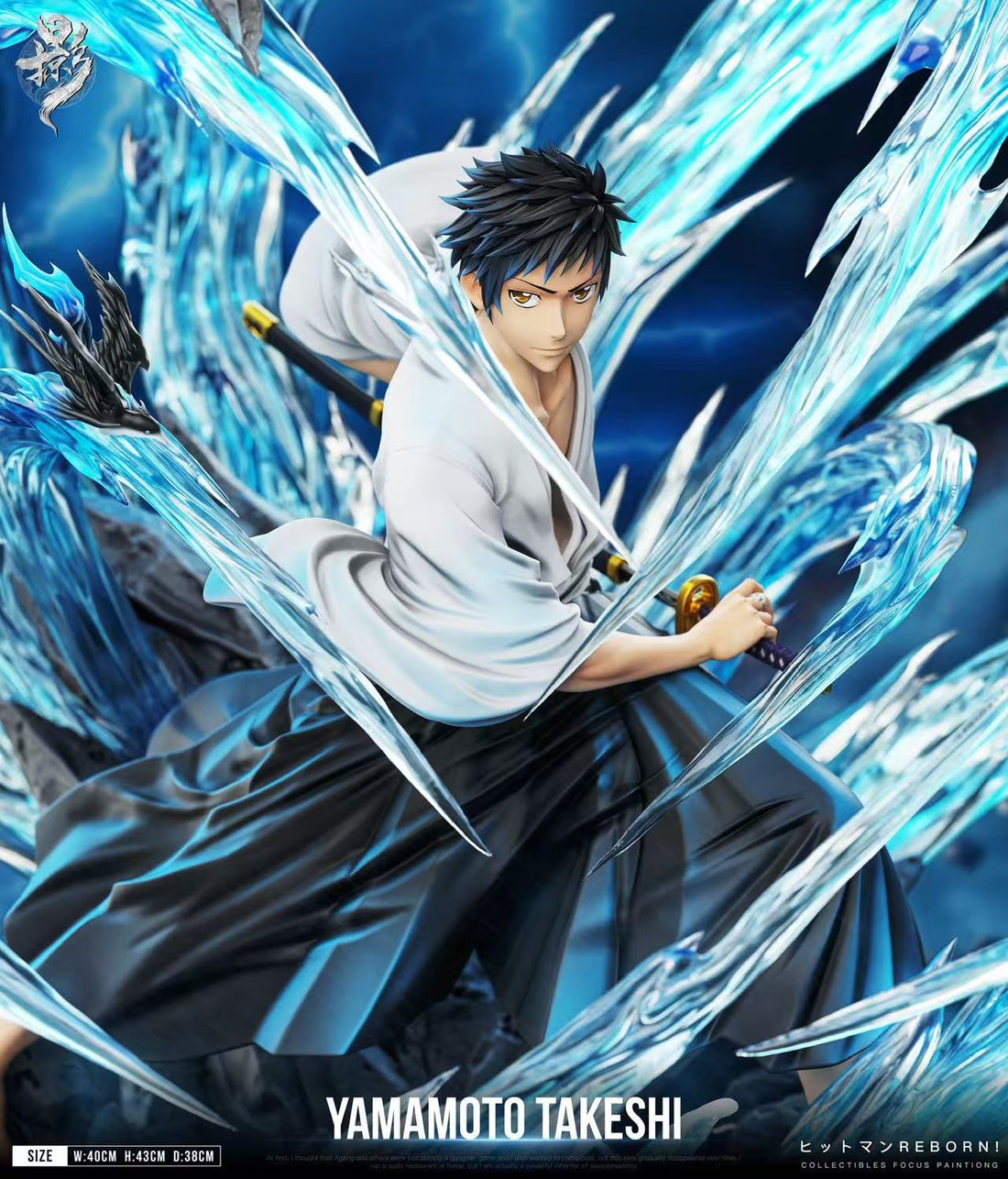 Katekyo Hitman Reborn Snapshot Studio Yamamoto Takeshi Resin Statue