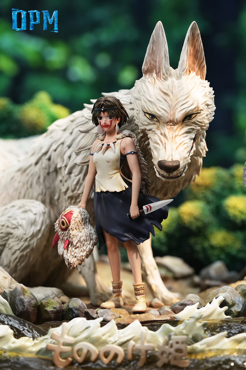 Princess Mononoke OPM Studio Princess Mononoke Resin Statue