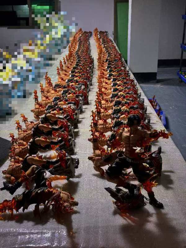 One Piece Flower Studio Portgas D Ace Resin Statue