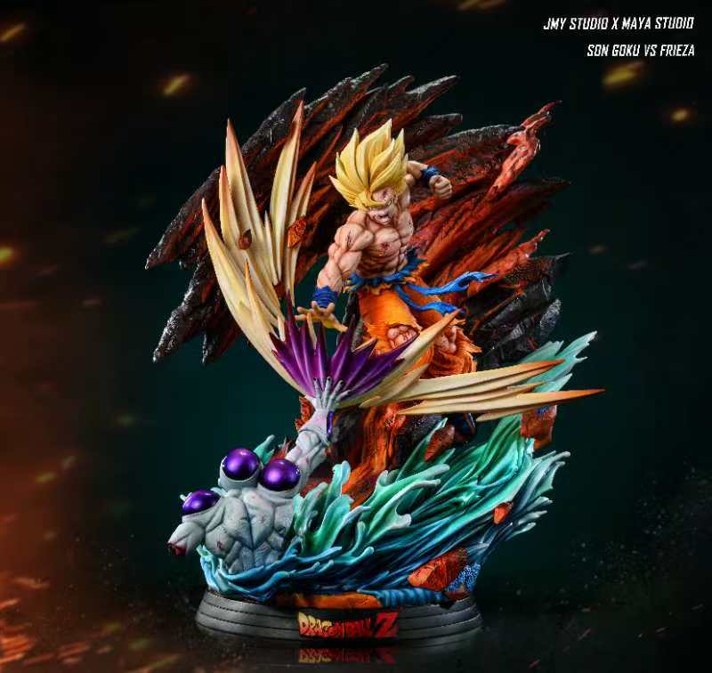 Dragon Ball JMY Studio First Super Saiyan Goku VS Frieza