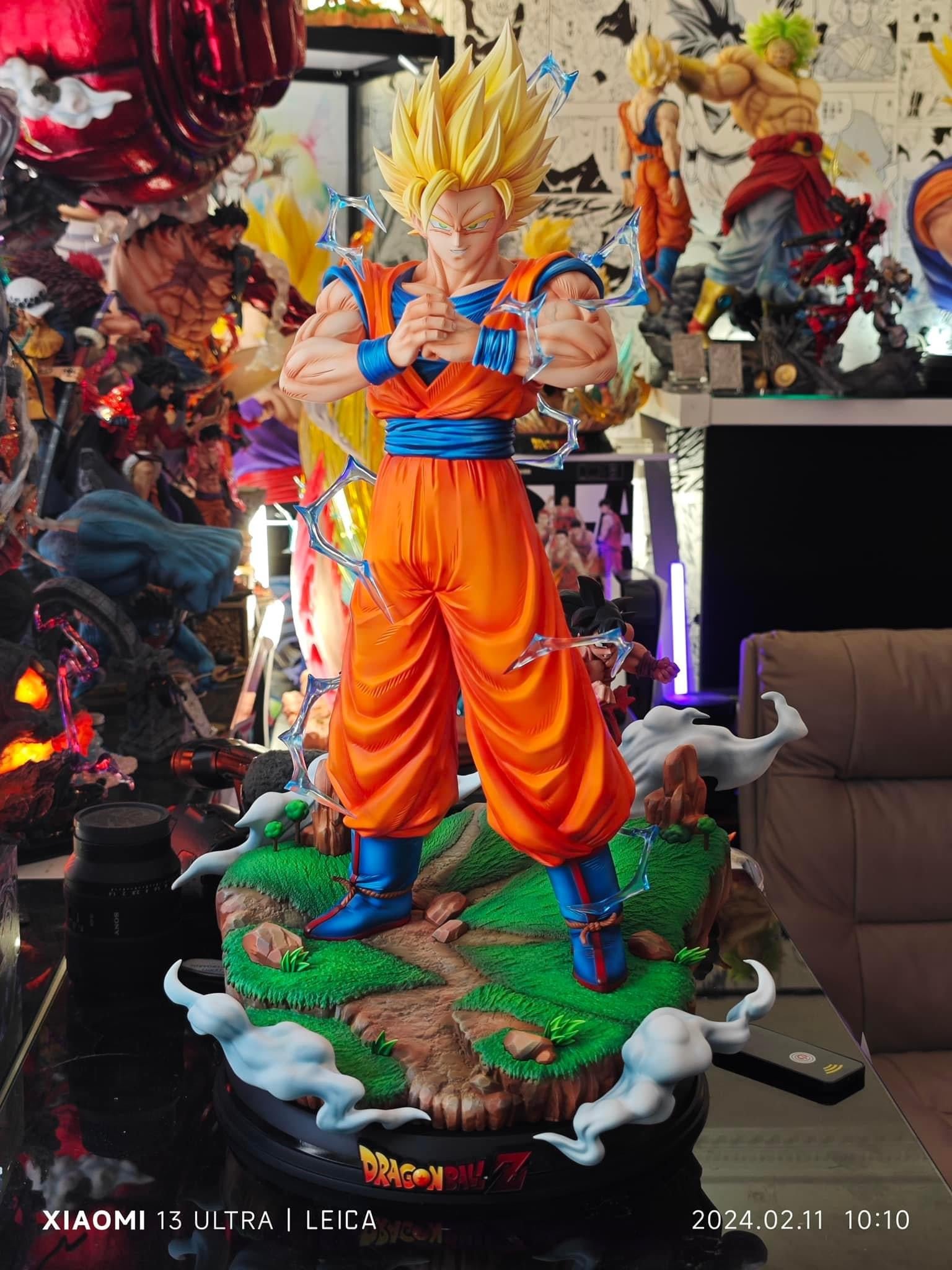 Dragon Ball Civilization Studio Goku Super Saiyan 2 SSJ2 Resin Statue
