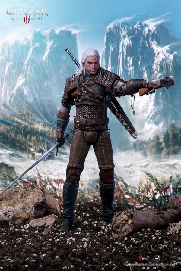 The Witcher 3 Pure Arts Studio Wild Hunt Geralt of Rivia Premium Licensed Articulated Figure