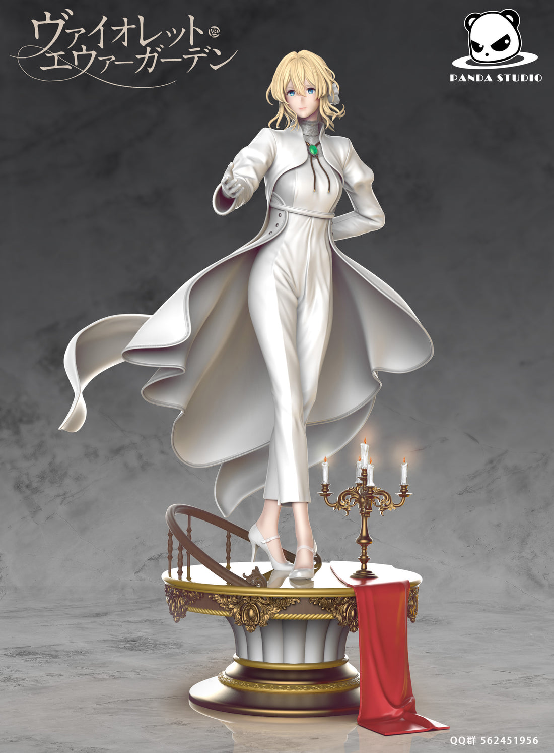 Violet Evergarden Panda Studio Violet V2 Resin Statue