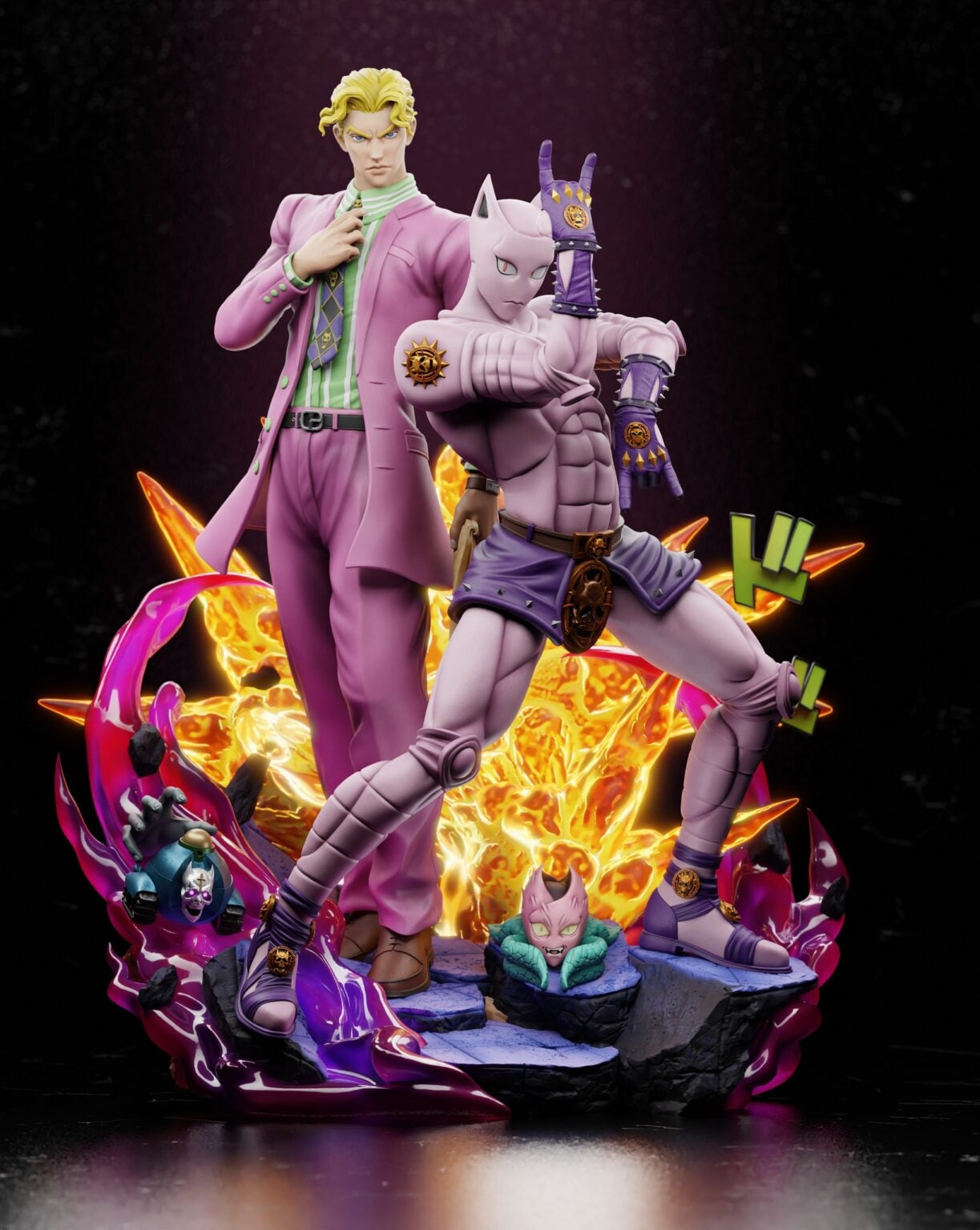 JoJo’s Bizarre Adventure Player 1 Studio Yoshikage Kira x Killer Queen