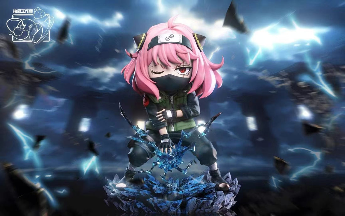 Spy x Family Chou Xiang Studio Anya Forger COS Kakashi Hatake Resin Statue