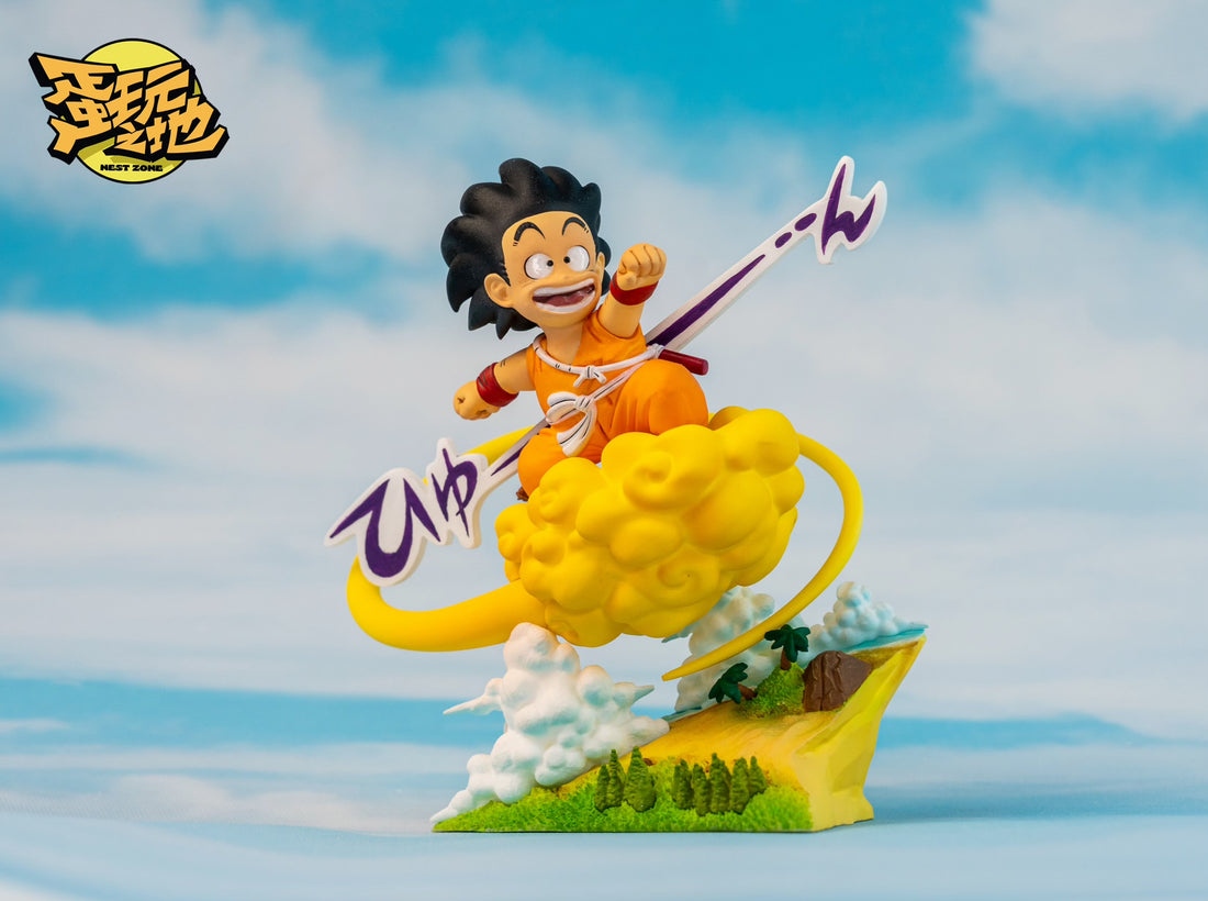 Dragon Ball Nest Zone Studio Nimbus Kid Goku Resin Statue