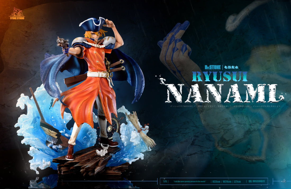 Dr Stone Stone Studio Ryusui Nanami Resin Statue