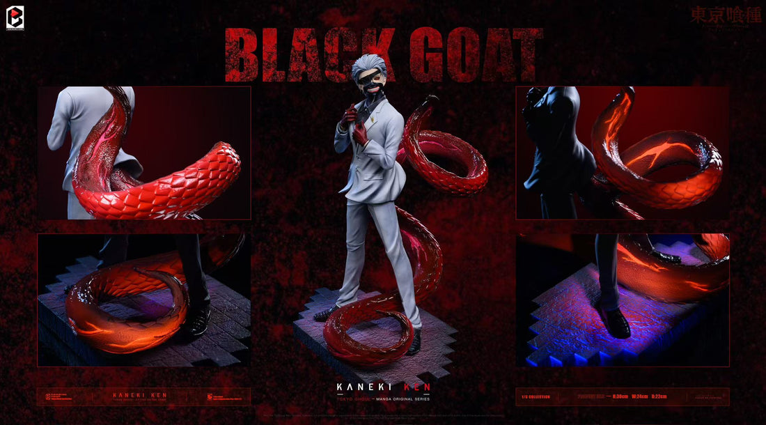 Tokyo Ghoul BW Studio Black Goat Kaneki Ken Resin Statue