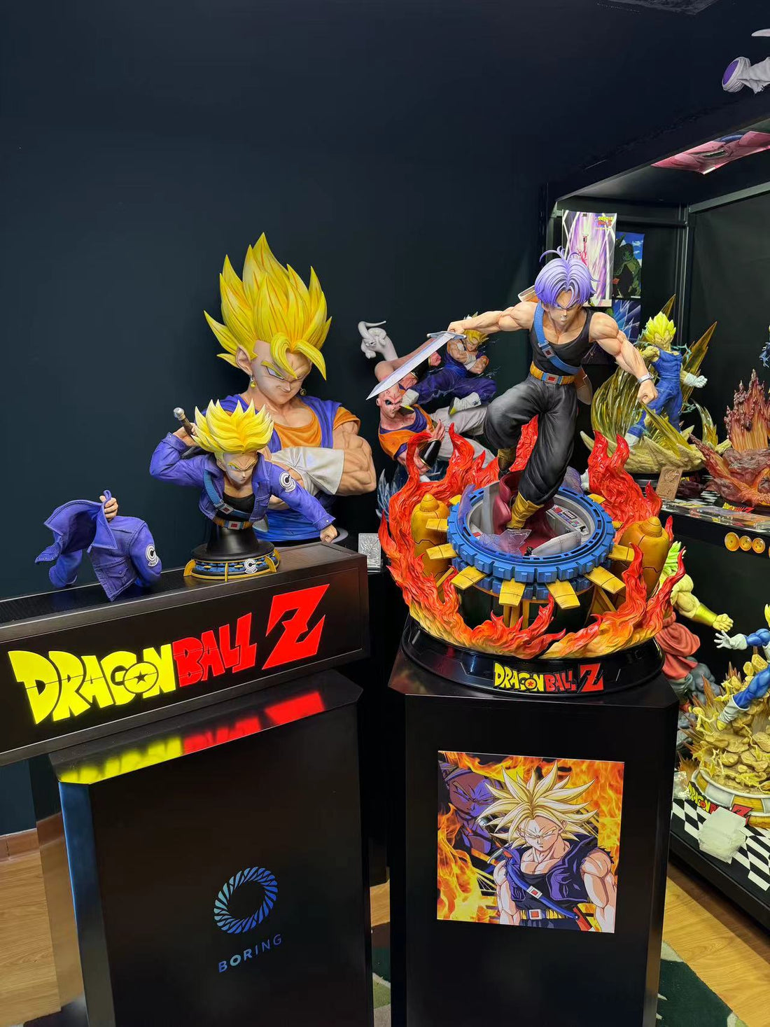 Dragon Ball NEC Studio Trunks Resin Statue
