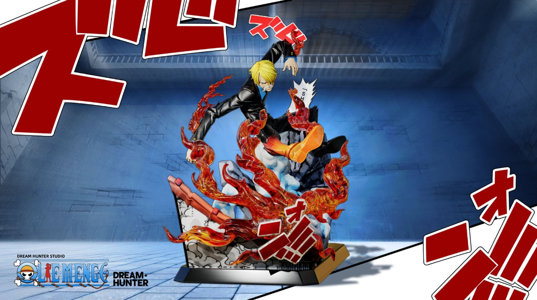 One Piece Dream Hunter Studio Sanji Resin Statue