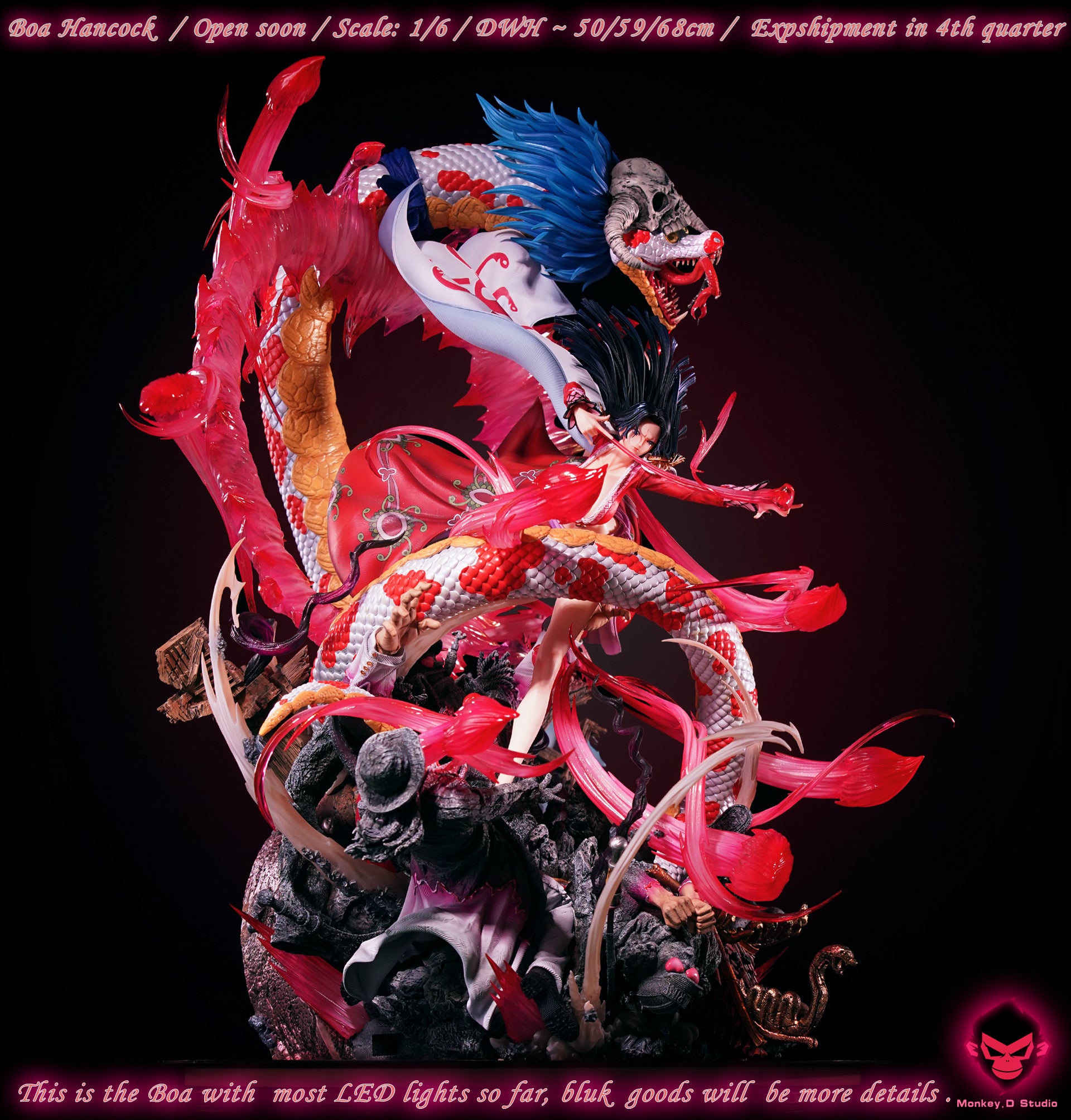 One Piece Monkey D Studio Boa Hancock – ClubHouse Statues