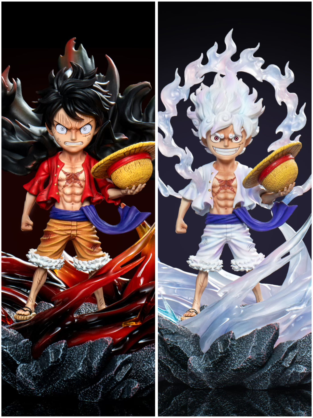 One Piece Zook Factory Studio Luffy Straw Hat Pirates Resin Statue