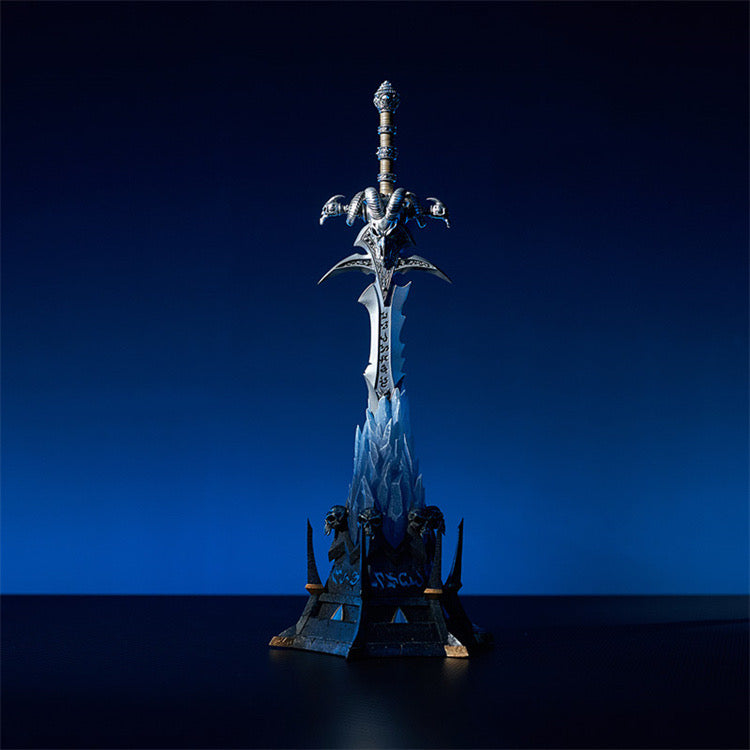 World of Warcraft Blizzard Entertainment 20th Anniversary Frostmourne Metal Replica Ornament Licensed Resin Statue