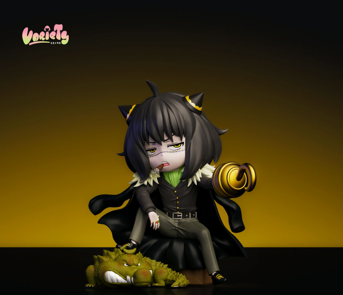 Spy x Family Variety Studio Anya COS Crocodile Resin Statue