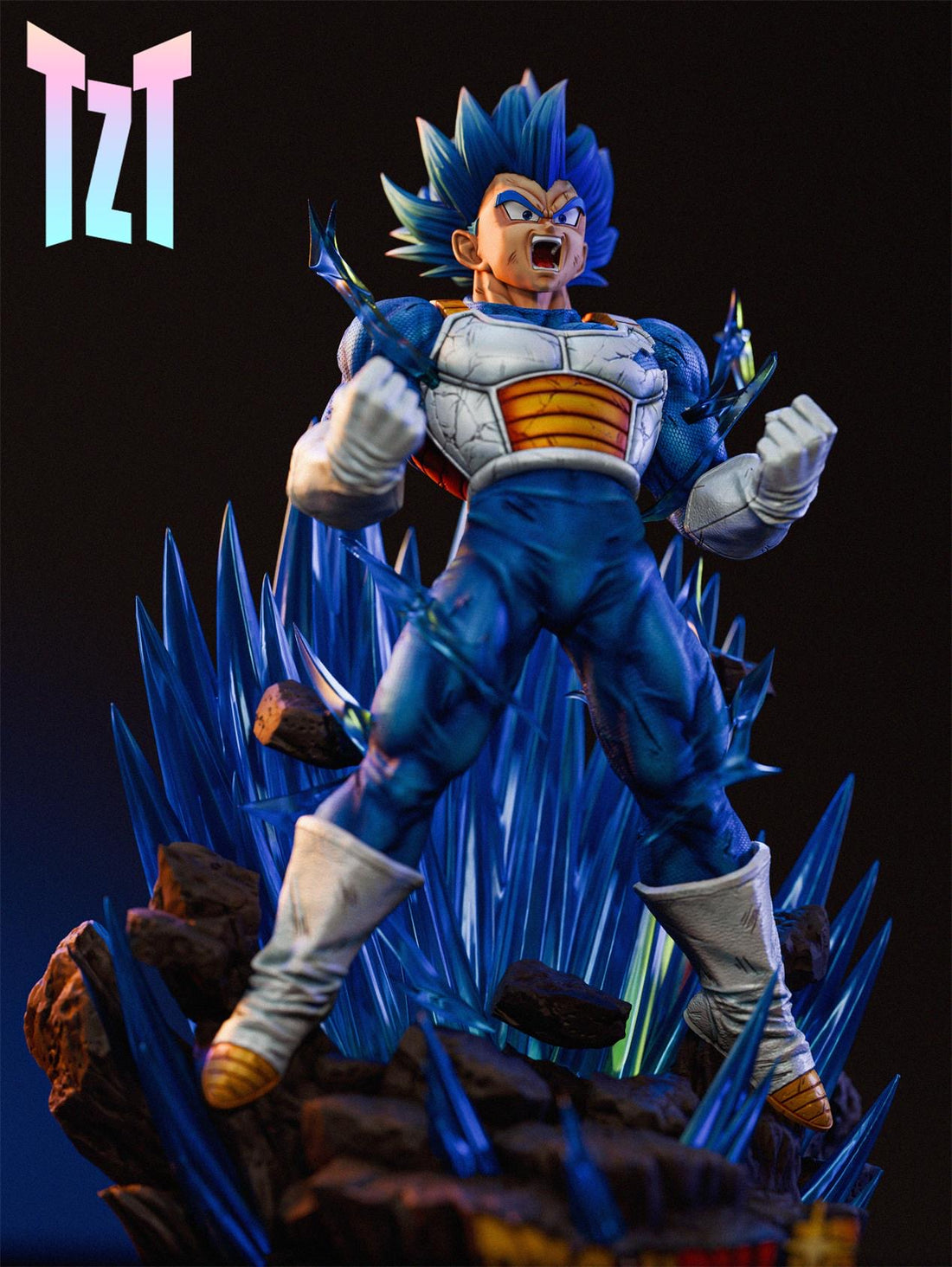 Dragon Ball TZT Studio Vegeta Resin Statue