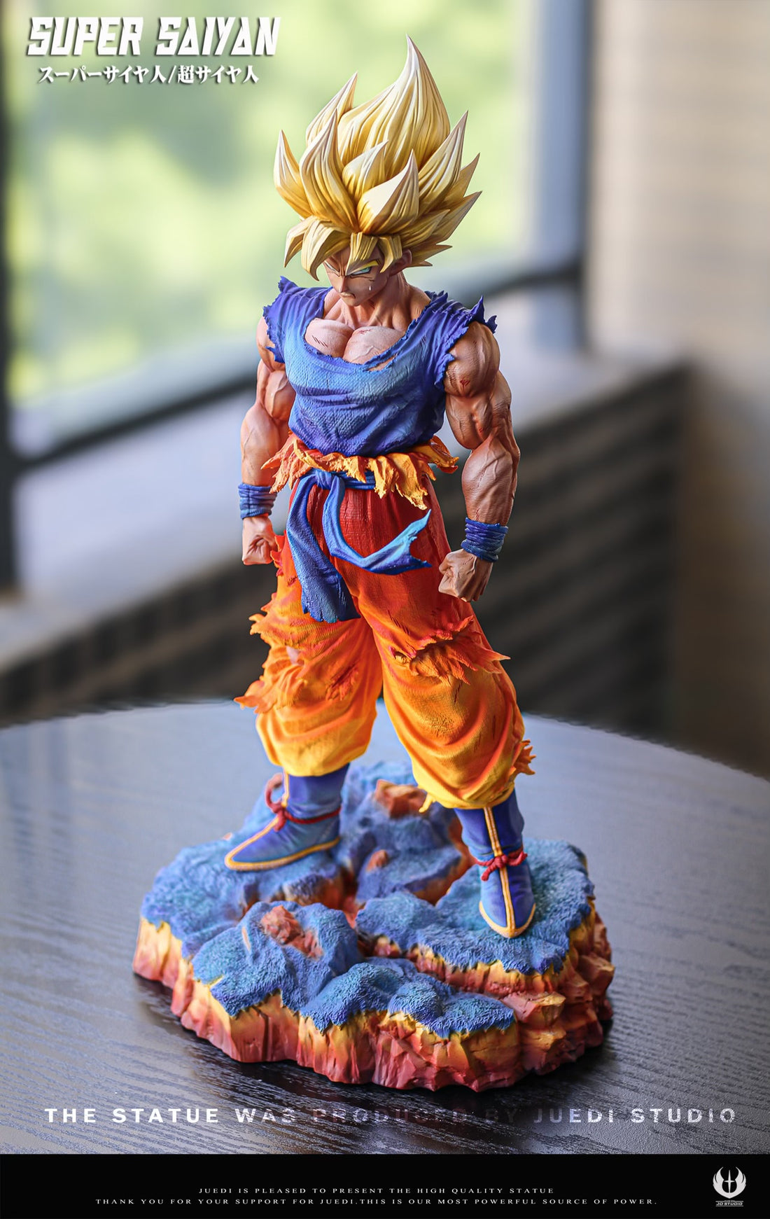 Dragon Ball JD Studio First Super Saiyan Son Goku Resin Statue