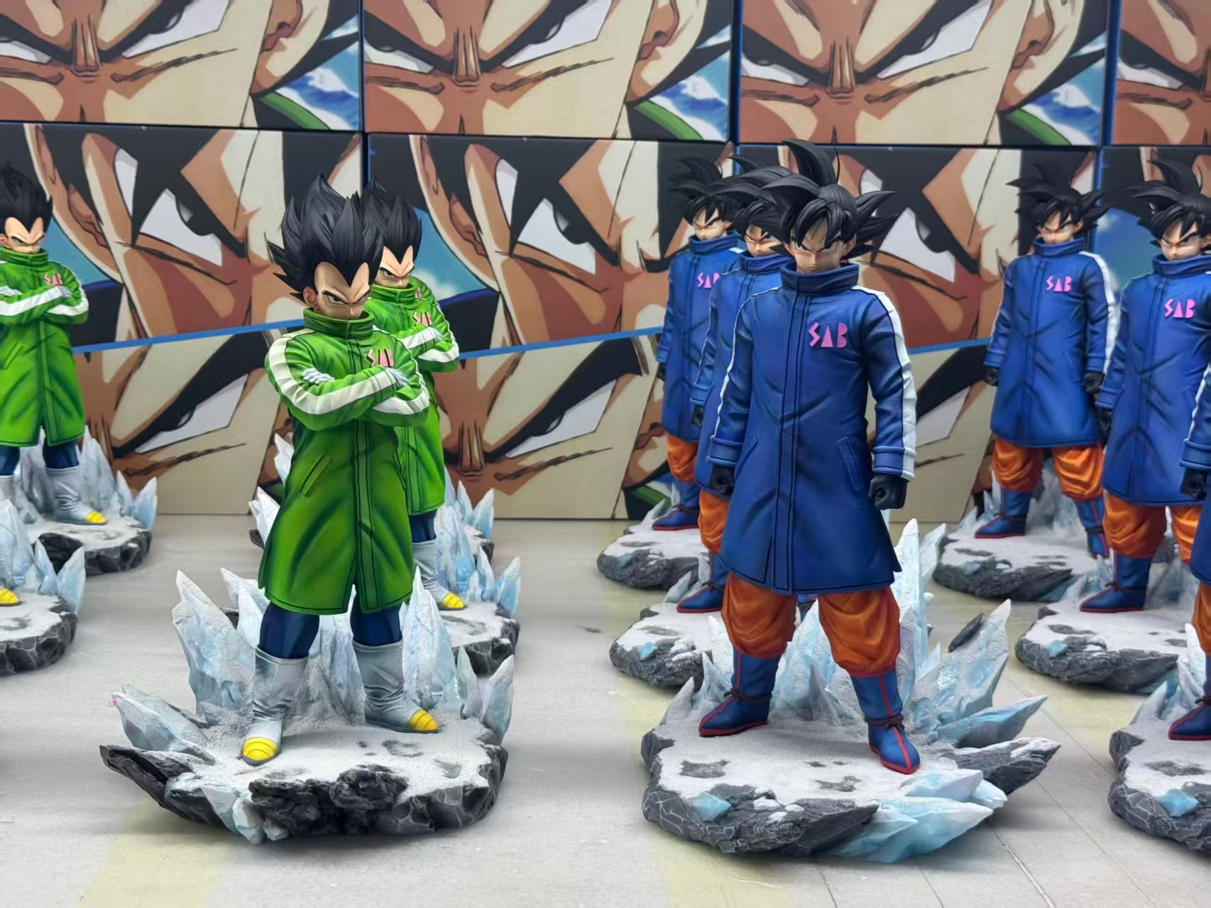 Dragon Ball KL Studio Super Goku x Vegeta – ClubHouse Statues