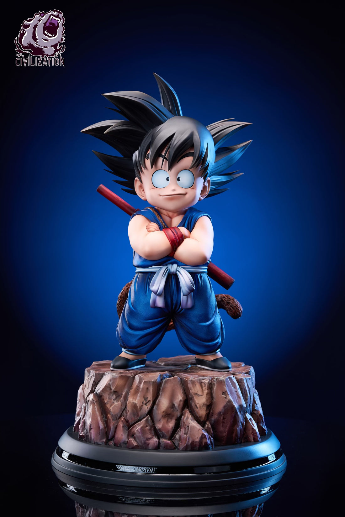 Dragon Ball Civilization Studio Childhood Son Goku Resin Statue