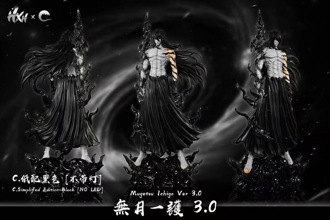 Bleach HXHENG x CHENG Studio Mugetsu Ichigo V3 Resin Statue