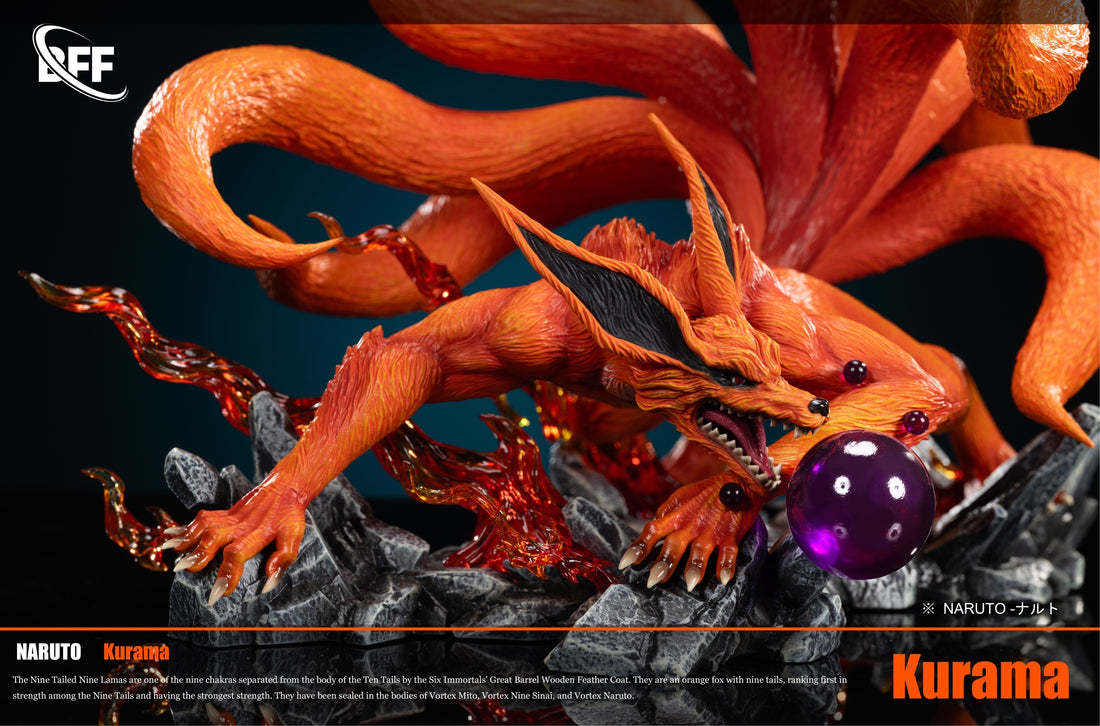 Naruto BFF Studio Kurama Resin Statue