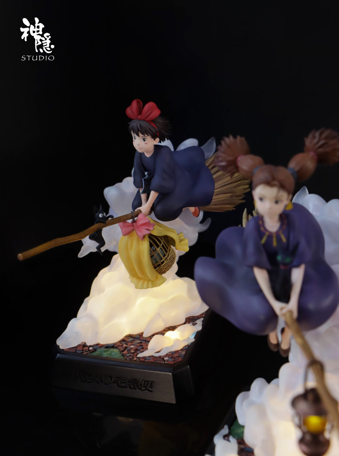 Kikis Delivery ShenYin Studio Service Kiki x The Purple Witch Resin Statue