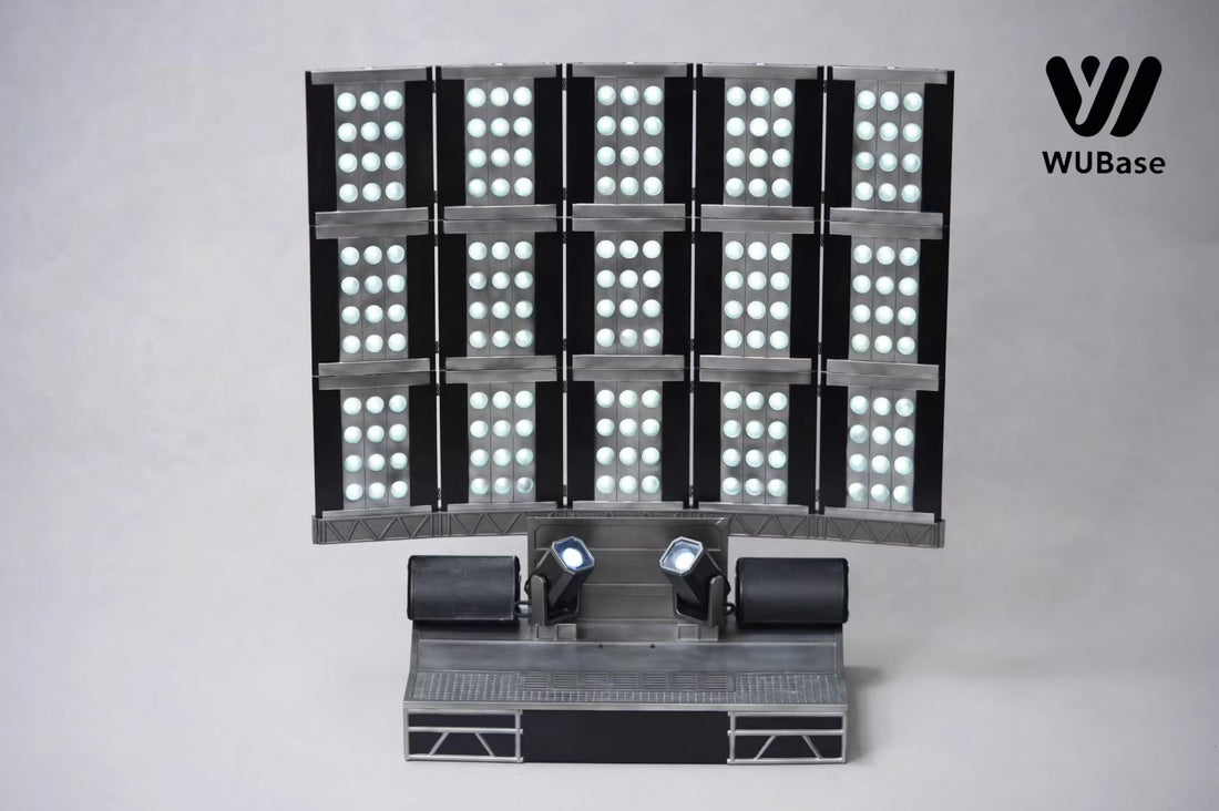 Original WUBASE Studio Scenography Glowing Universal Stage Base Scene Platform PVC Accessories