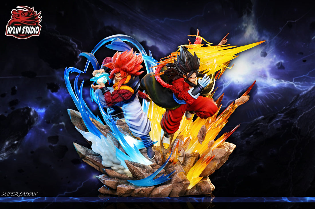 Dragon Ball Kylin Studio SSJ4 Gogeta x Vegito Resin Statue