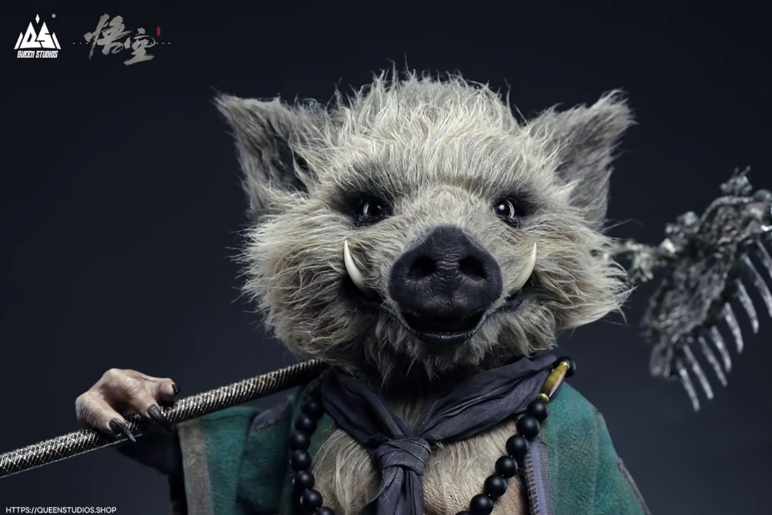 The Black Myth Queen Studio WuKong Zhu Bajie Licensed Statue