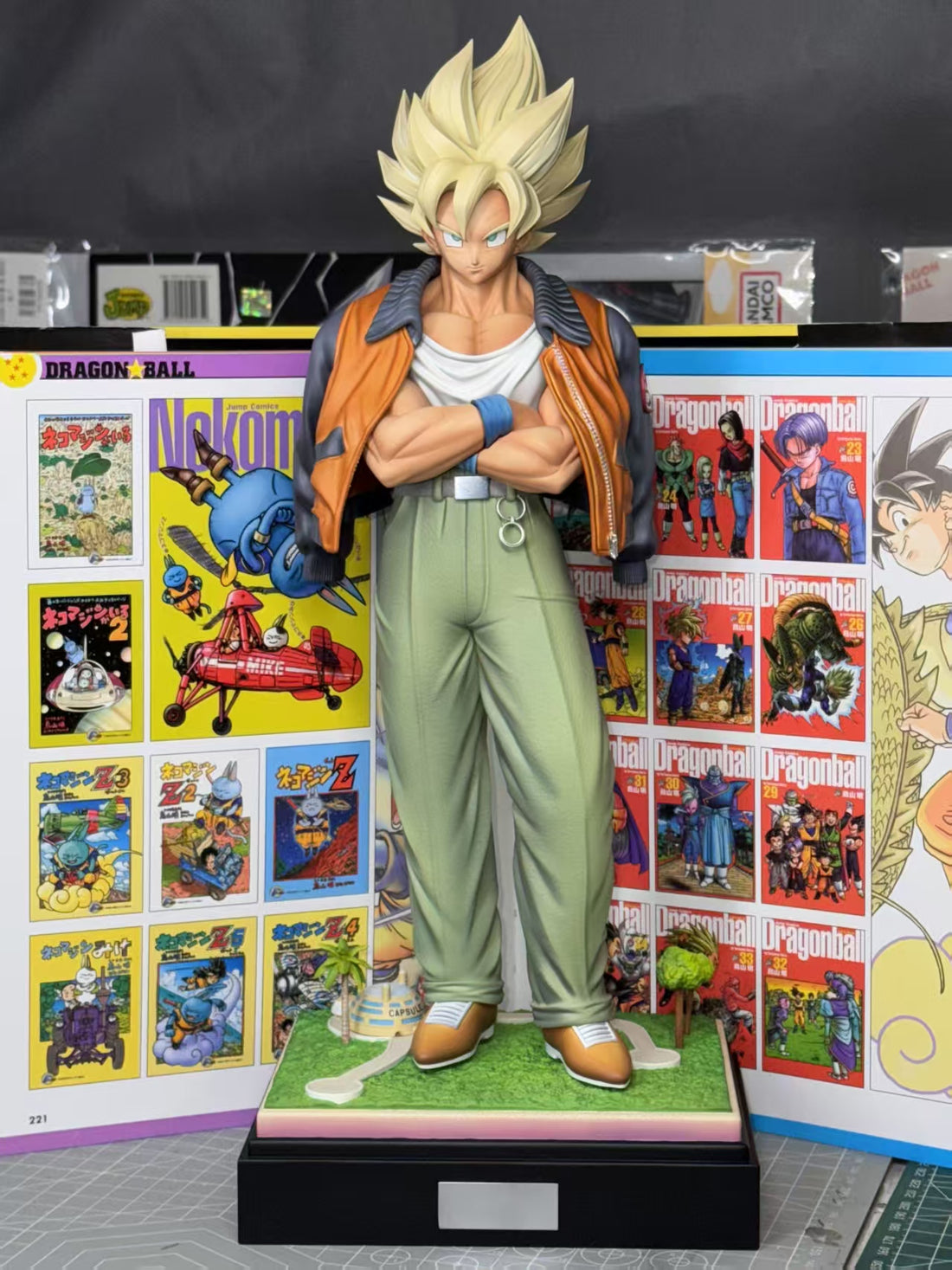Dragon Ball Wish Studio Casual Wear Son Goku Resin Statue