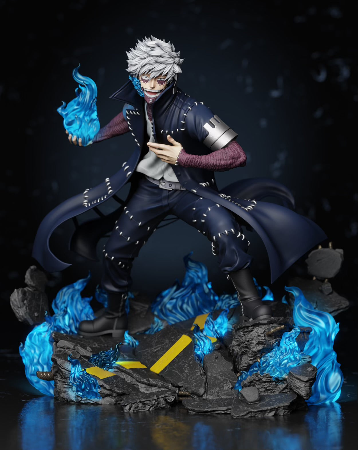 パーキングデリバリー　コラボ　フィギュア My Hero Academia Heroe Collectibles Dabi Resin Statue – ClubHouse