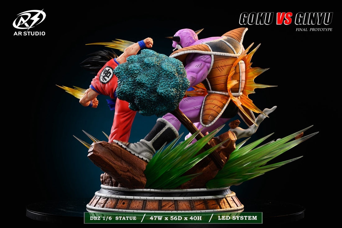 Dragon Ball AR Studio Goku vs Ginyu Resin Statue