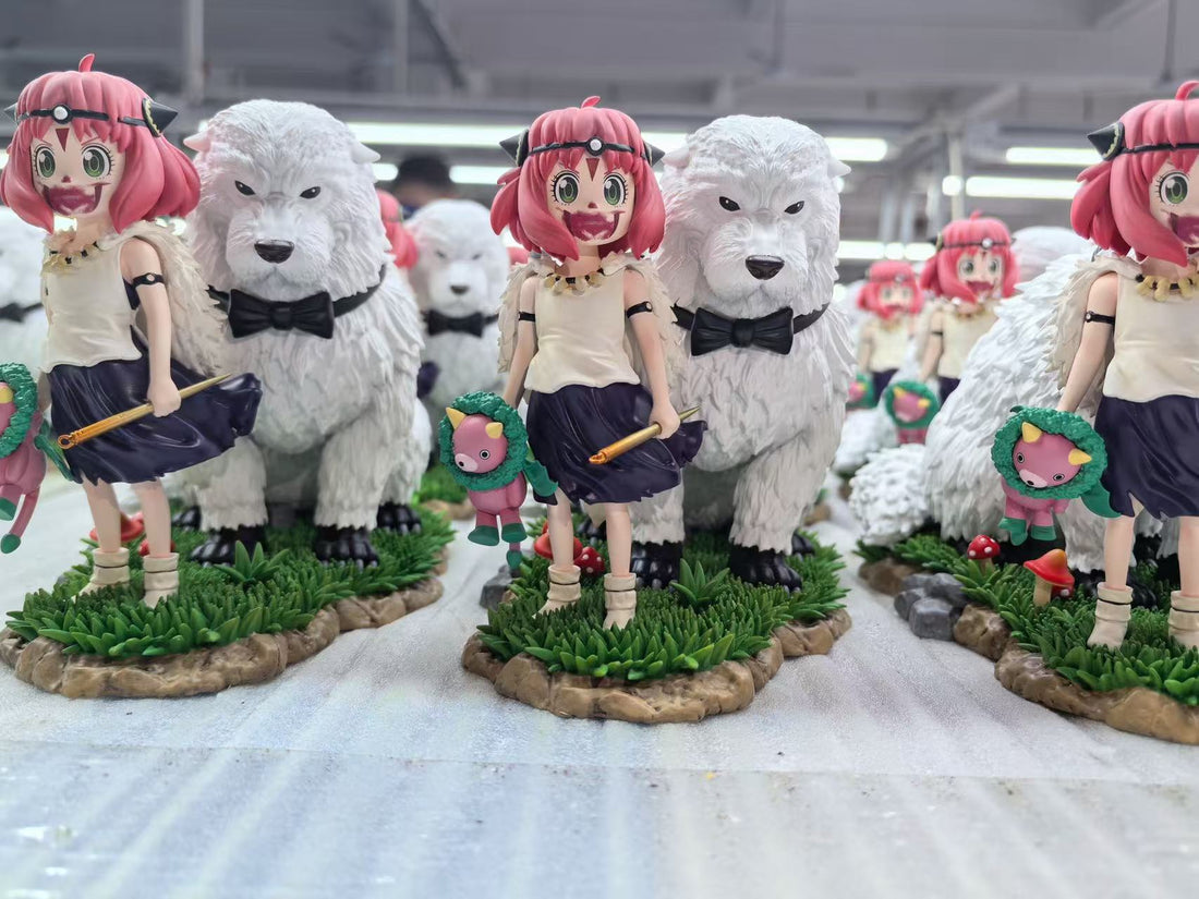 Spy x Family WaWa Studio Anya Forger Cos Princess Mononoke Resin Statue
