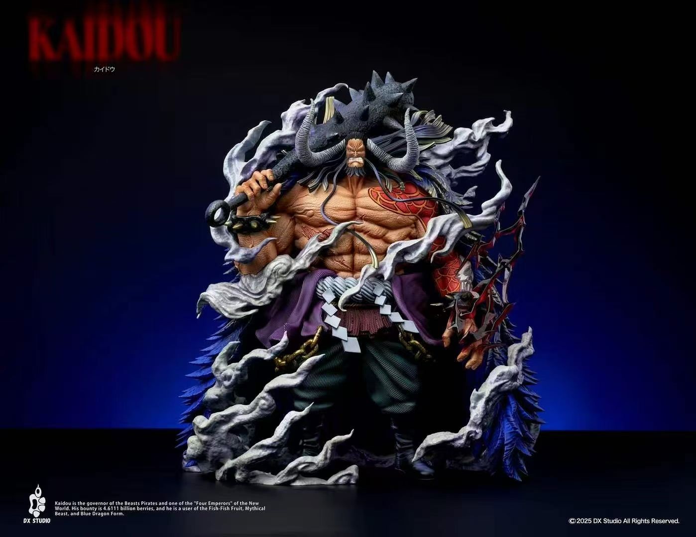 One Piece Dx Studio Kaido Resin Statue – ClubHouse Statues