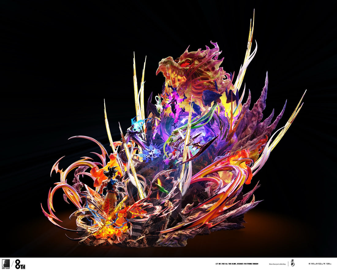 Dragon Ball Last Sleep Studio Anniversary SS Series Fighting Resin Statue