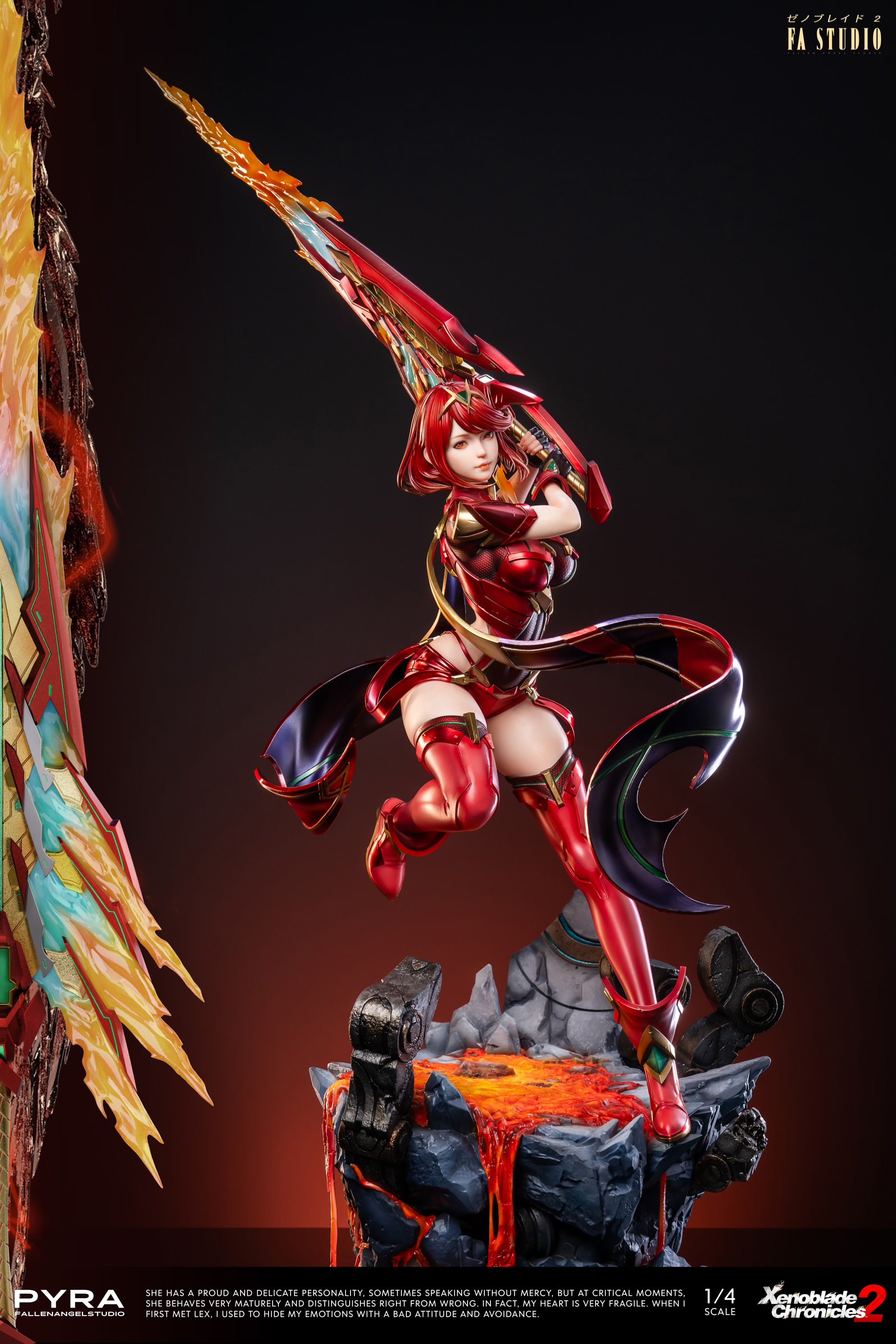 Xenoblade Chronicles 2 FA Studio Pyra Resin Statue Preorder