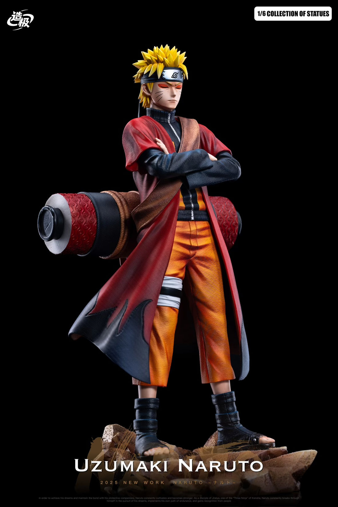 Naruto Zao Ji Studio Sage Mode Debut Resin Statue