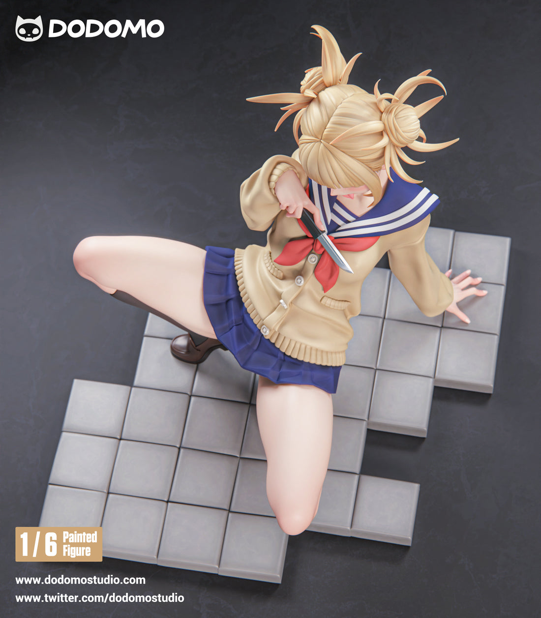 My Hero Academia Dodomo Studio Toga Himiko Resin Statue