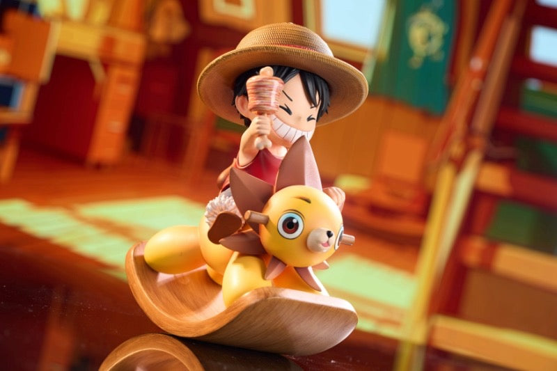 One Piece Coco Studio Childhood Monkey D Luffy Resin Statue