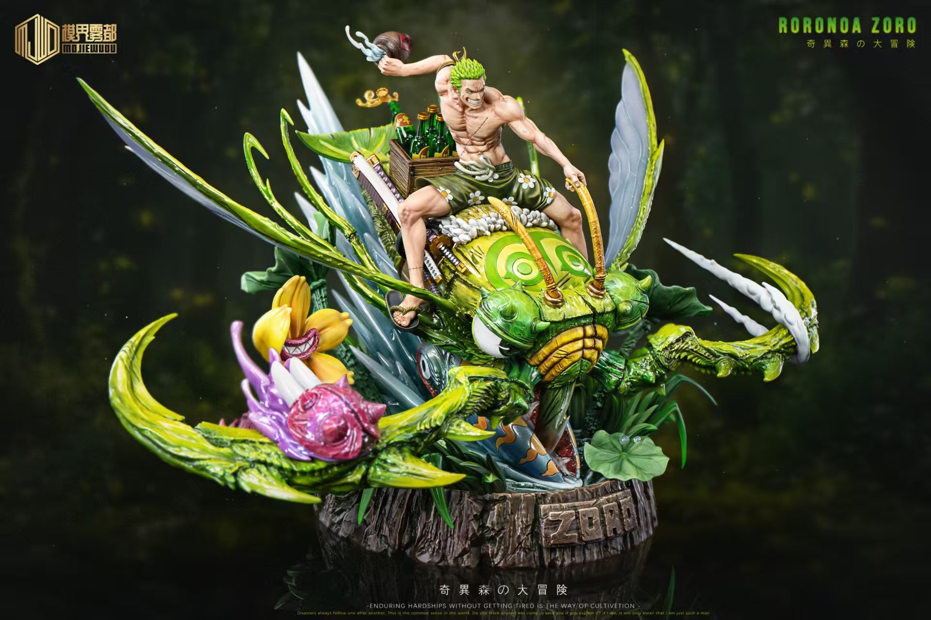 One Piece MJ Studio Roronoa Zoro Resin Statue – ClubHouse Statues