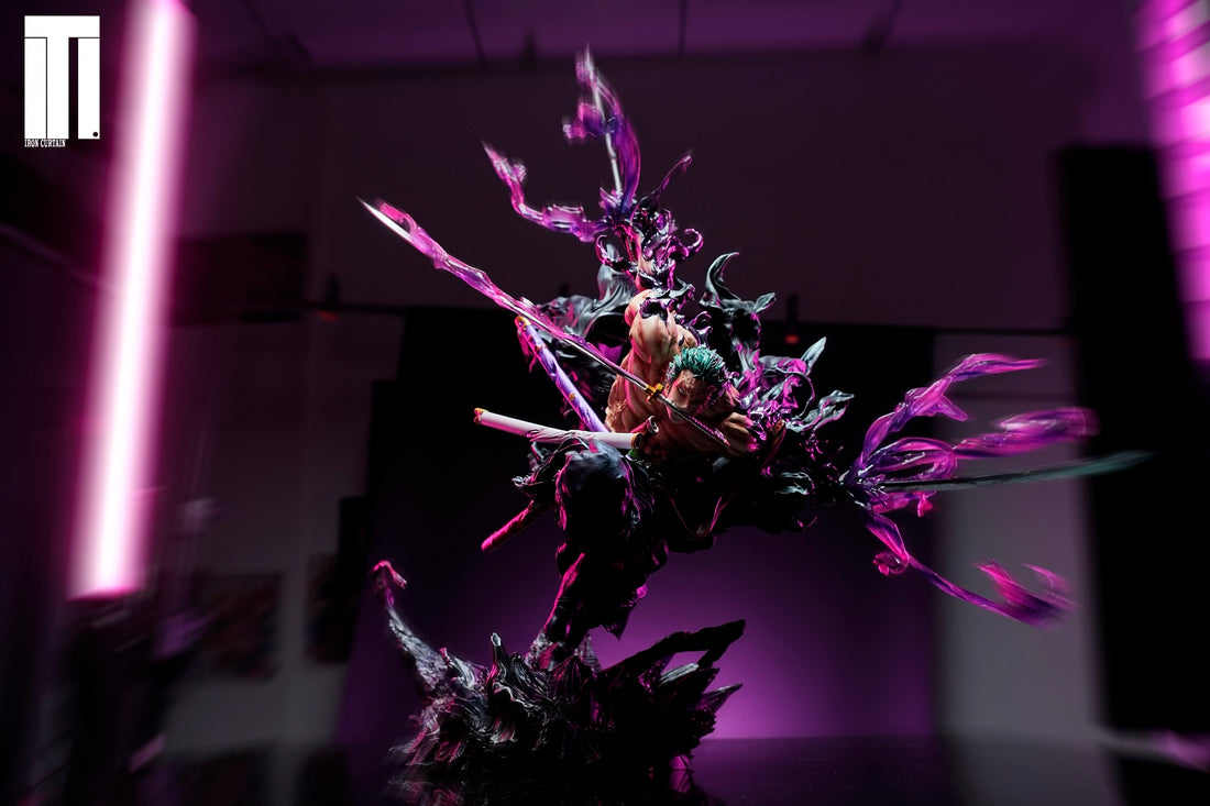 One Piece Iron Curtain Studio Zoro Resin Statue