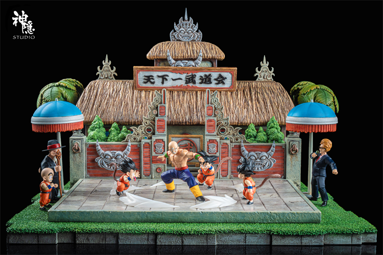 Dragon Ball ShenYin Studio Tenkaichi Budokai Goku VS Ten Shin Han