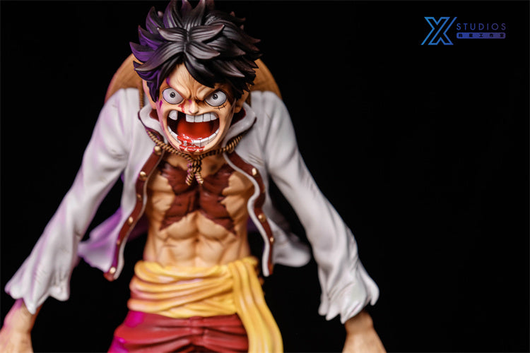 One Piece YuXing Studio Luffy Screaming Resin Statue