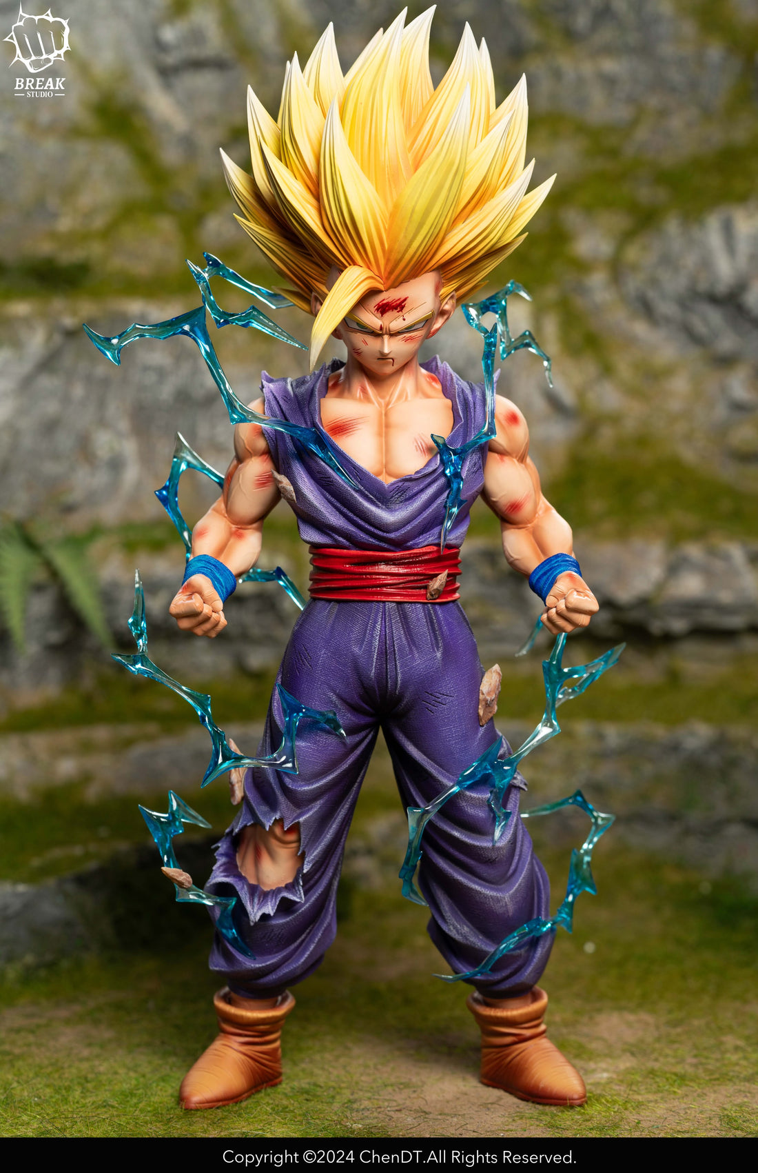 Dragon Ball Break Studio Gohan SS2 Resin Statue
