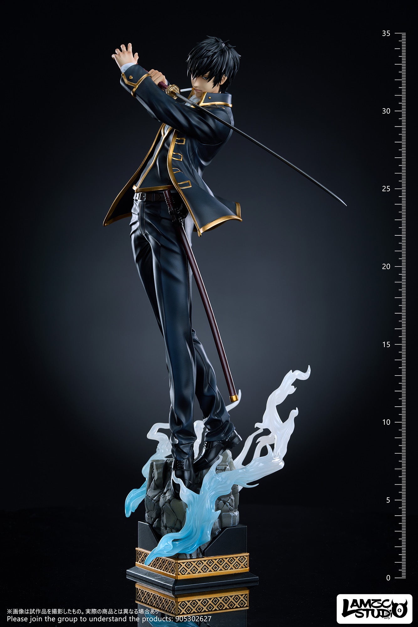 ヒトシ　オーダージャンプキュー Gintama Lamzc Studio Hijikata Toushirou Resin Statue – ClubHouse
